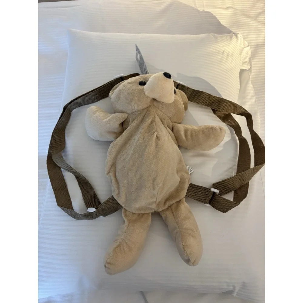 Cute Plush Teddy Bear Mini Backpack/purse Kids. 16